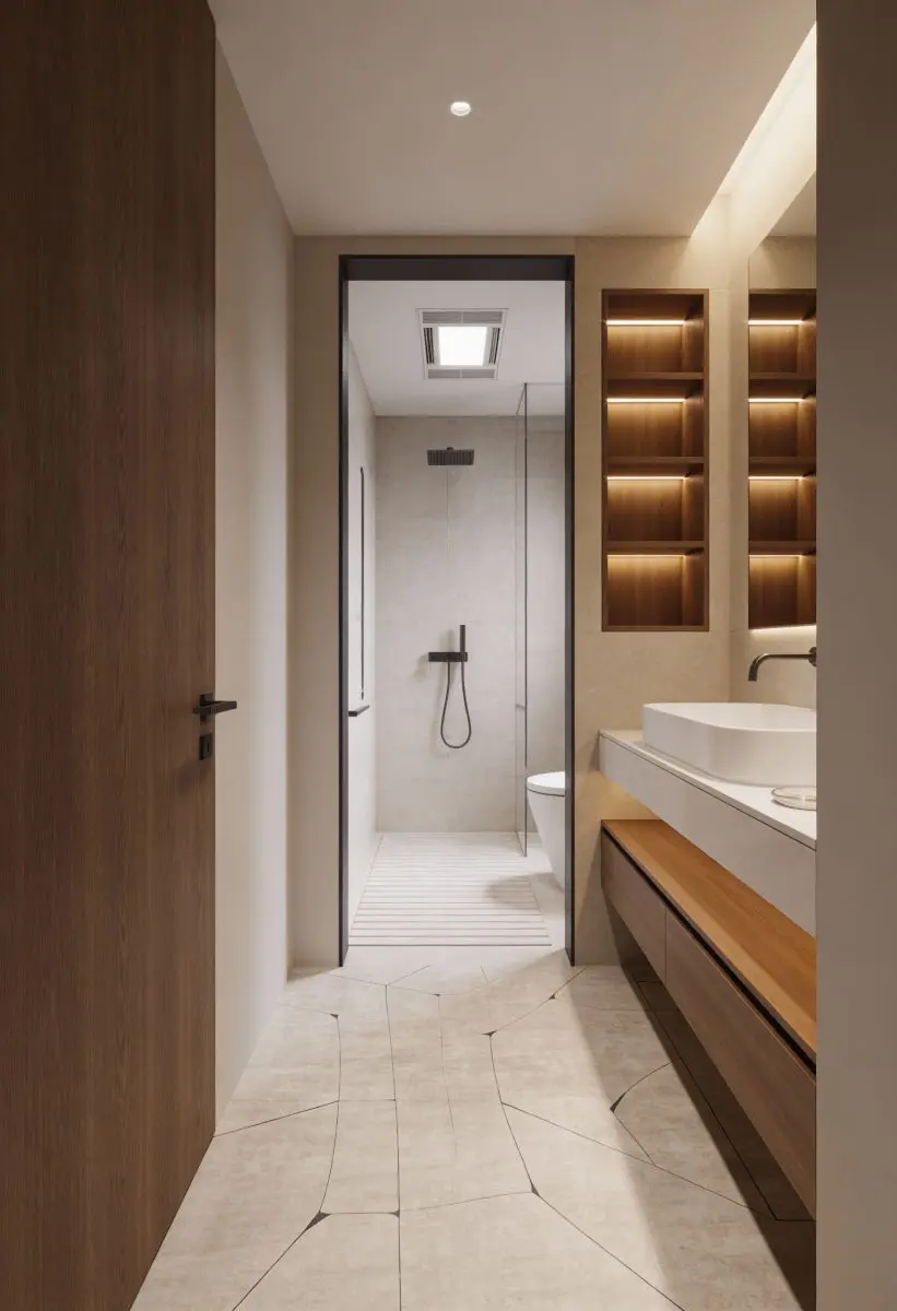 Georgian Square - Cambridgeshire - Bathroom 1