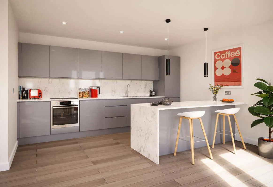 Contemporary Kitchen, Premium Finishes