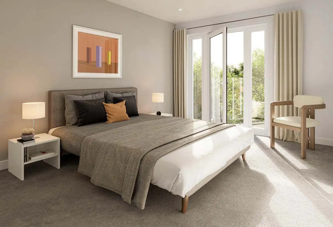 Bright Bedroom, Private Balcony