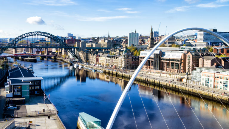 newcastle skyline river tyne