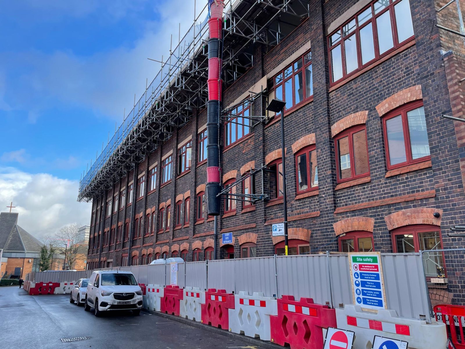 lockside wharf exterior construction