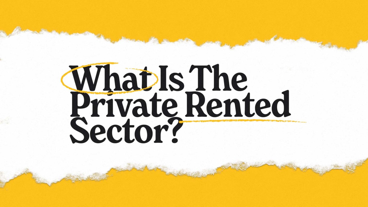 What is the Private Rented Sector? | Joseph Mews