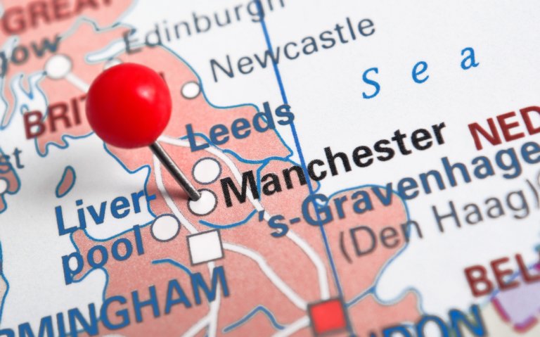 Manchester - Map