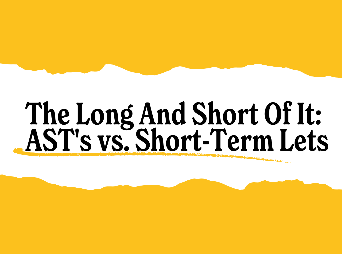 ast vs short-term lets