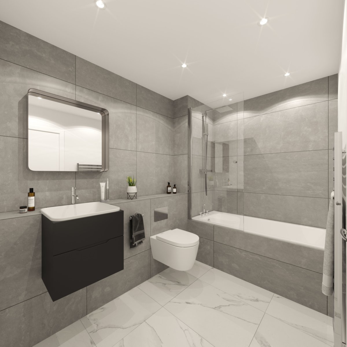 Derwent Point - Bathroom